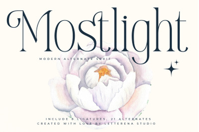 Mostlight - Modern Alternate Serif