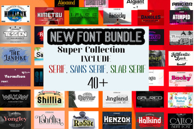 Sale In july Font Bundle