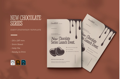 New Chocolate Series - Invitation