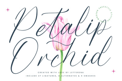 Petalip Orchid - Modern Freestyle Stylish