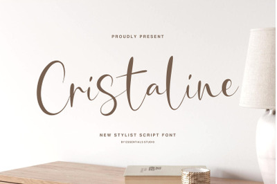 Cristaline.- Handwritten Font