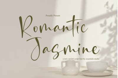 Romantic Jasmine - Stylish Script Font