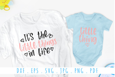 Mama And Me Matching Shirts SVG Cut File