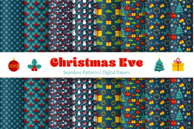 Christmas Eve | Seamless Pattern | Digital Paper