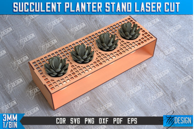 Succulent Planter Stand | Garden Design | Home Decor | Flower Holder