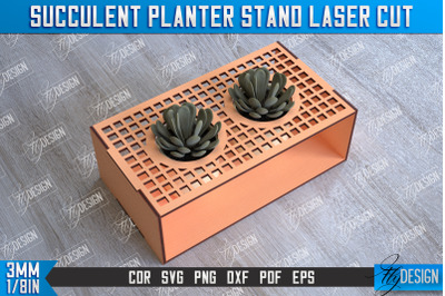 Succulent Planter Stand | Garden Design | Home Decor | Flower Holder