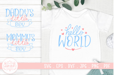 Newborn Wordart Quotes SVG Cut File