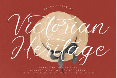 Victorian Heritage - Beautiful Script Font