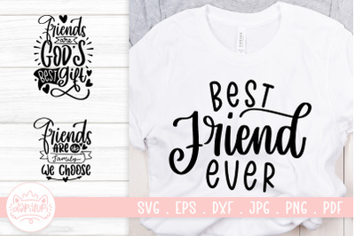 Bestfriend Quotes SVG Cut File