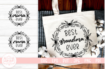 Best Mom Ever Quotes SVG Cut File