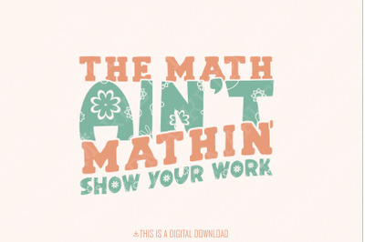 Math Teacher PNG&2C; Cute Back to School Digital Download&2C; Teacher Appreciation&2C; New Teacher Gift&2C; Math Lover&2C; Teacher Life Funny Math Teachers