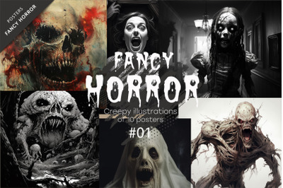 Fancy horror posters_01. Halloween.