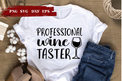 Professional Wine Taster SVG