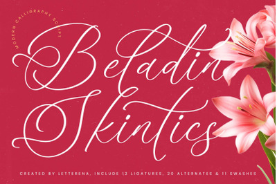 Beladin Skintics - Modern Calligraphy Script