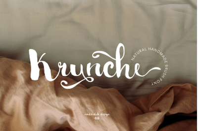 Krunche Brush Script