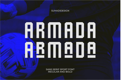 Armada | Sans Serif Sport Font