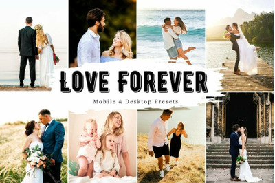 10 Love Forever Wedding Lightroom Presets