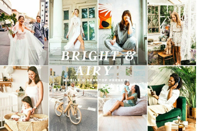 10 Bright &amp; Airy Mobile Lightroom Presets