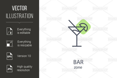 Bar Zone Icon