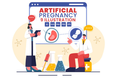 9 Artificial Pregnancy Illustration