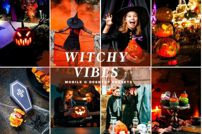 10 Witchy Vibes Mobile Lightroom Presets