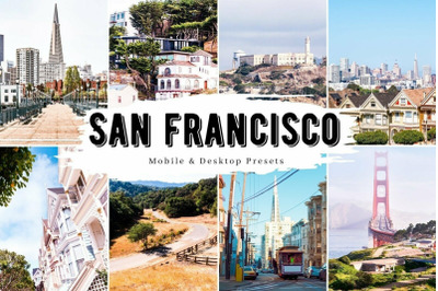 10 Mobile Lightroom Presets Travel San Francisco