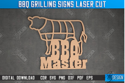 BBQ Grilling Sign | Patio Sign | Wall Signboard | Kitchen Dcor | CNC F