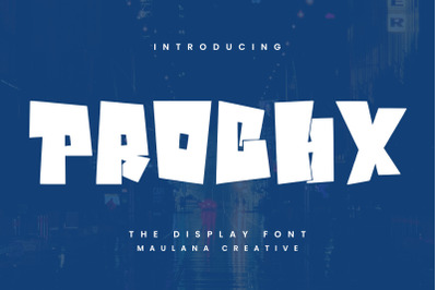 Prochx Display Font