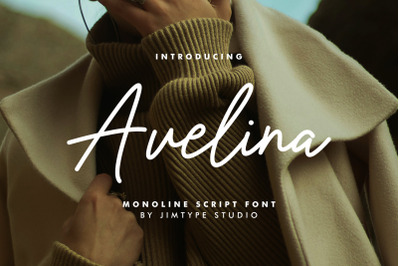 Avelina - Business Branding Script Font