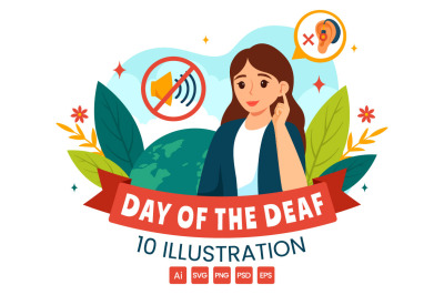 10 Day of the Deaf Illustration