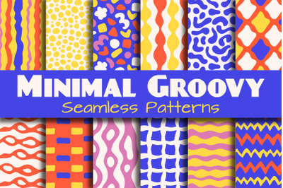 Minimal Groovy Seamless Patterns