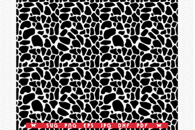 SVG Giraffe Skin, Seamless Pattern, Digital clipart