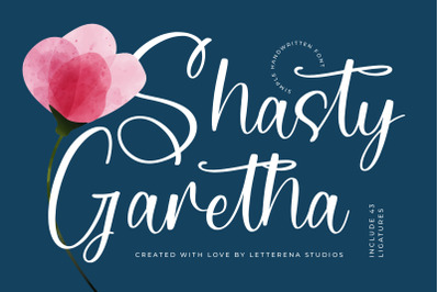 Shasty Garetha - Simple Handwritten Font