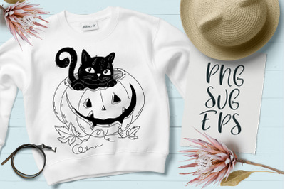 Cute Halloween SVG, EPS Png