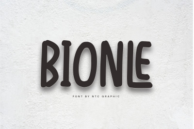 BIONLE Handwriting Font