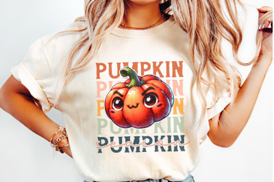 Retro Pumpkin Season Png, Fall Vibes Png, Autumn Pumpkin Png, Pumpkin Designs, Spooky Season Pumpkin, Pumpkin Sublimation, Halloween Png