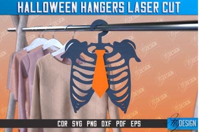 Halloween Hangers | Skeleton | Bones | Halloween Design | CNC File