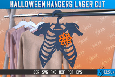 Halloween Hangers | Skeleton | Bones | Halloween Design | CNC File