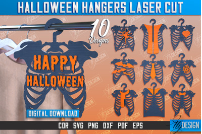 Halloween Hangers Bundle | Skeleton | Bones | Halloween Design | CNC