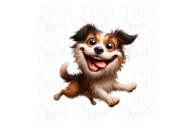 Funny Dog PNG Sublimation Designs for Crafting &amp; Card Making, Digital