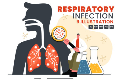 9 Respiratory Infection Illustration