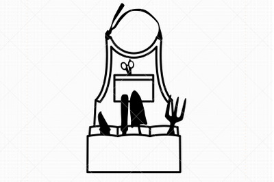 Garden Apron SVG