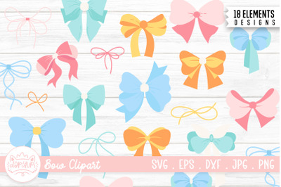 Bow SVG Bundle | Coquette Bow Clipart