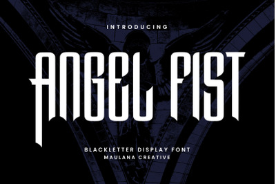 Angel Fist Blackletter Font