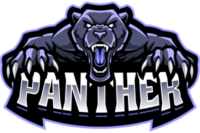 Panther esport mascot logo design