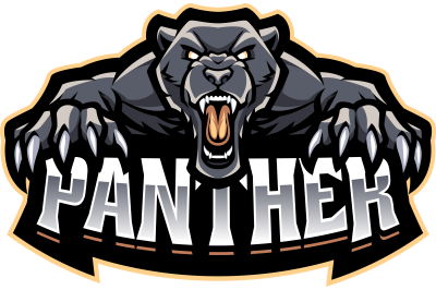 Panther esport mascot logo design