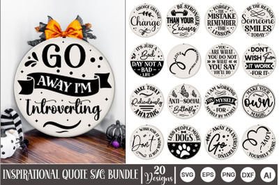 Inspirational Quote SVG Bundle