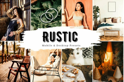 10 Warm Rustic Mobile Lightroom Presets