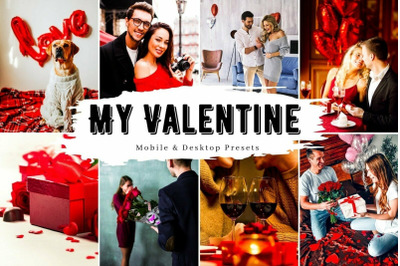 10 My Valentine Mobile Lightroom Presets