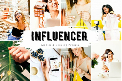 10 Instagram Influencer Mobile Lightroom Presets